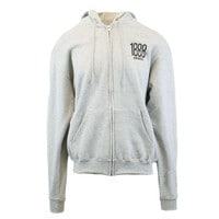 Champion Utah State Aggies 1888 Unisex Zip-Up Hoodie gray